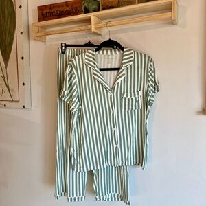 Striped Women's Pajama Set